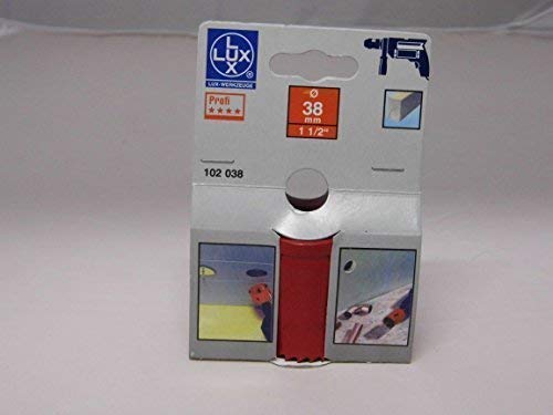 LUX 102038 Lochsäge für Durchmesser 38 mm PROFI von LUX-TOOLS