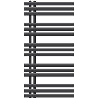 ECD Germany Iron EM Design Badheizkörper - 600 x 1200 mm - Anthrazit - Designheizkörper Paneelheizkörper Heizkörper Handtuchwärmer Handtuchtrockner von LUXEBATH