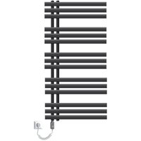 Luxebath - ecd Germany Iron em Design Badheizkörper Elektrisch mit Heizstab 900 w - 600 x 1200 mm - Anthrazit - Designheizkörper Paneelheizkörper von LUXEBATH