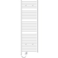 Luxebath - ecd Germany Badheizkörper Elektrisch mit Heizstab 900W Große Leistung - 600 x 1800 mm - Weiß - gerade mit Seitenanschluss - Heizkörper von LUXEBATH