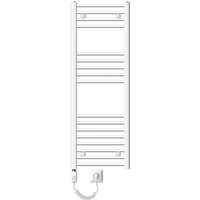 Luxebath - ecd Germany Badheizkörper Elektrisch mit Heizstab 900W Große Leistung - 400 x 1200 mm - Weiß - gebogen mit Seitenanschluss - Heizkörper Luxebath - ecd Germany Badheizkörper Elektrisch mit Heizstab 900W Große Leistung - 400 x 1200 mm - Weiß - gebogen mit Seitenanschluss - Heizkörper von LUXEBATH