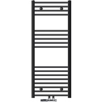 Ecd Germany Badheizkörper Mittelanschluss 500 x 1200 mm Anthrazit gerade mit Thermostat und Anschlussgarnitur Eck Wand - Heizkörper Heizung Ecd Germany Badheizkörper Mittelanschluss 500 x 1200 mm Anthrazit gerade mit Thermostat und Anschlussgarnitur Eck Wand - Heizkörper Heizung von LUXEBATH