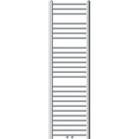 Ecd Germany Badheizkörper Sahara, 400x1500 mm, Chrom, gebogen mit Mittelanschluss, Heizkörper Handtuchwärmer Handtuchtrockner Handtuchheizkörper von LUXEBATH