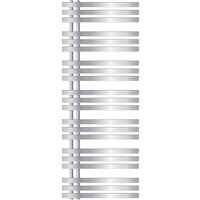 Ecd Germany Iron em Design Badheizkörper - 600 x 1600 mm - Chrom - Designheizkörper Paneelheizkörper Heizkörper Handtuchwärmer Handtuchtrockner von LUXEBATH