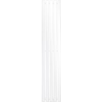 Luxebath - ecd Germany Paneelheizkörper Vertikal, 260x1400 mm, Weiß, mit Mittelanschluss, Design Flach Heizkörper, Einlagig Badheizkörper, von LUXEBATH