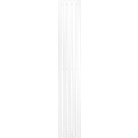 Ecd Germany Paneelheizkörper Vertikal 260 x 1600 mm Weiß mit Mittelanschluss, Design Flach Heizkörper Einlagig Badheizkörper Flachheizkörper von LUXEBATH
