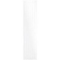 Luxebath - ecd Germany Stella Design Paneelheizkörper - 370 x 1600 mm - Weiß - Heizkörper Handtuchwärmer Handtuchtrockner Designheizkörper von LUXEBATH