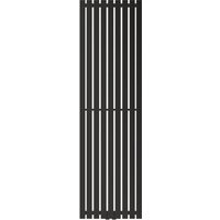 LuxeBath Paneelheizkörper Stella Mittelanschluss Vertikal 480x1600 mm Schwarz matt inkl. Anschlussgarnitur Thermostat Universal Eck- und LuxeBath Paneelheizkörper Stella Mittelanschluss Vertikal 480x1600 mm Schwarz matt inkl. Anschlussgarnitur Thermostat Universal Eck- und von LUXEBATH