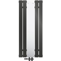 ML-Design Badheizkörper Flach Mittelanschluss 1200x450mm Anthrazit & Spiegel Bodenanschlussgarnitur Durchgangsform Multiblock & Thermostat ML-Design Badheizkörper Flach Mittelanschluss 1200x450mm Anthrazit & Spiegel Bodenanschlussgarnitur Durchgangsform Multiblock & Thermostat von LUXEBATH