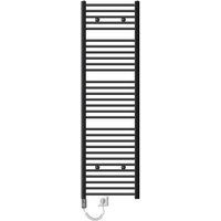 Luxebath - ecd Germany Badheizkörper Elektrisch mit Heizstab 900W Große Leistung - 500 x 1800 mm - Anthrazit - gebogen mit Seitenanschluss Luxebath - ecd Germany Badheizkörper Elektrisch mit Heizstab 900W Große Leistung - 500 x 1800 mm - Anthrazit - gebogen mit Seitenanschluss von LUXEBATH