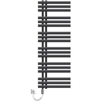 Luxebath - ecd Germany Iron em Design Badheizkörper Elektrisch mit Heizstab 1200 w - 500 x 1400 mm - Anthrazit - Designheizkörper Paneelheizkörper von LUXEBATH