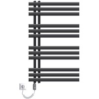 Luxebath - ecd Germany Iron em Design Badheizkörper Elektrisch mit Heizstab 300 w - 600 x 1000 mm - Anthrazit - Designheizkörper Paneelheizkörper von LUXEBATH