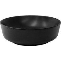Luxebath - ML-Design Waschbecken aus Keramik in Schwarz matt ø 415 x 135 mm mit Ablaufgarnitur, Runde Aufsatzwaschbecken, Moderne Waschtisch Luxebath - ML-Design Waschbecken aus Keramik in Schwarz matt ø 415 x 135 mm mit Ablaufgarnitur, Runde Aufsatzwaschbecken, Moderne Waschtisch von LUXEBATH