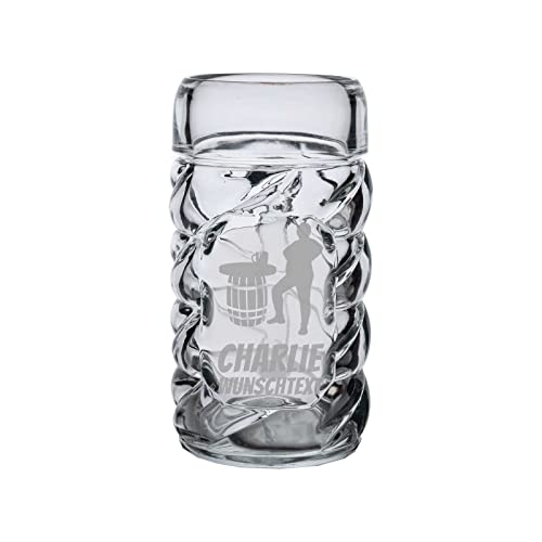 LUXENTU Diamond Bierkrug 0,5 Liter mit Gravur, 1 Stück, Personalisiertes Bierseidel mit Motiv & Namen, Spülmaschinenfest, Stammtisch von LUXENTU