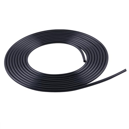 LUXERAD #Schwarz Länge 1m Schlauch Silikon Vakuumschlauch Auto Unterdruckschlauch Innendurchm 8mm Außendurchm 14mm Vakuum Silikonschlauch von LUXERAD