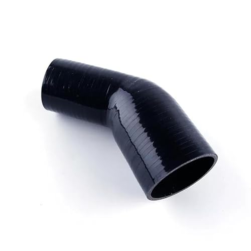 LUXERAD Schwarzer Silikonschlauch, verschiedene Innendurchmesser, 76 mm-95 mm, Länge 102 mm, Wandstärke 5,4 mm (4-lagige Konstruktion), Reduzierstück, Ladeluftkühler, Rohr, Abluftschlauch-Kupplung von LUXERAD