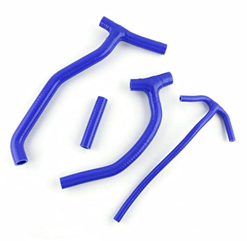 LUXERAD Silikon-Kühlmittelschlauch-Set für Husqvarna TE TC SM 410 570 610 (blau) von LUXERAD