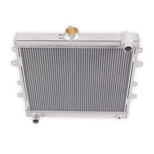 OHOB-Cool Vollaluminium-Kühlersatz für Toyota Pickup 4Runner SR5 DLX 22R 22RE 2.4L L4 Handbuch von LUXERAD