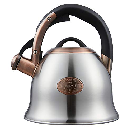 Teekessel 2,2 L für Herd - Edelstahl Teekanne Mit Pfeife Teekessel 2,2 L für Herd - Edelstahl Teekanne Mit Pfeife von LUXGRACE