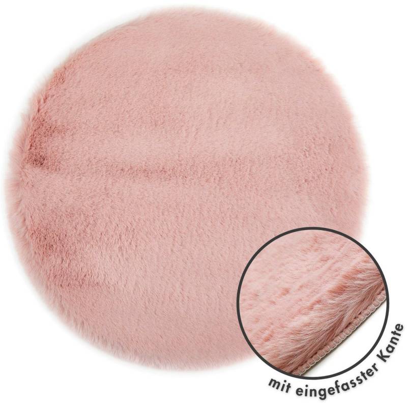 LUXOR living Stuhlkissen Sitzauflage Novara, Kunstfell, rund oder eckig, sehr weich, auch als 4er Set bestellbar von LUXOR living