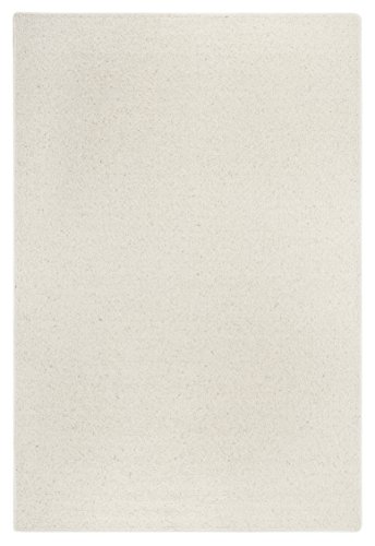 -LUXOR- living Wollteppich Schurwolle Wolle flauschig Natur Uni Creme 200 x 240 cm Weitere Farben und Größen verfügbar von -LUXOR- living