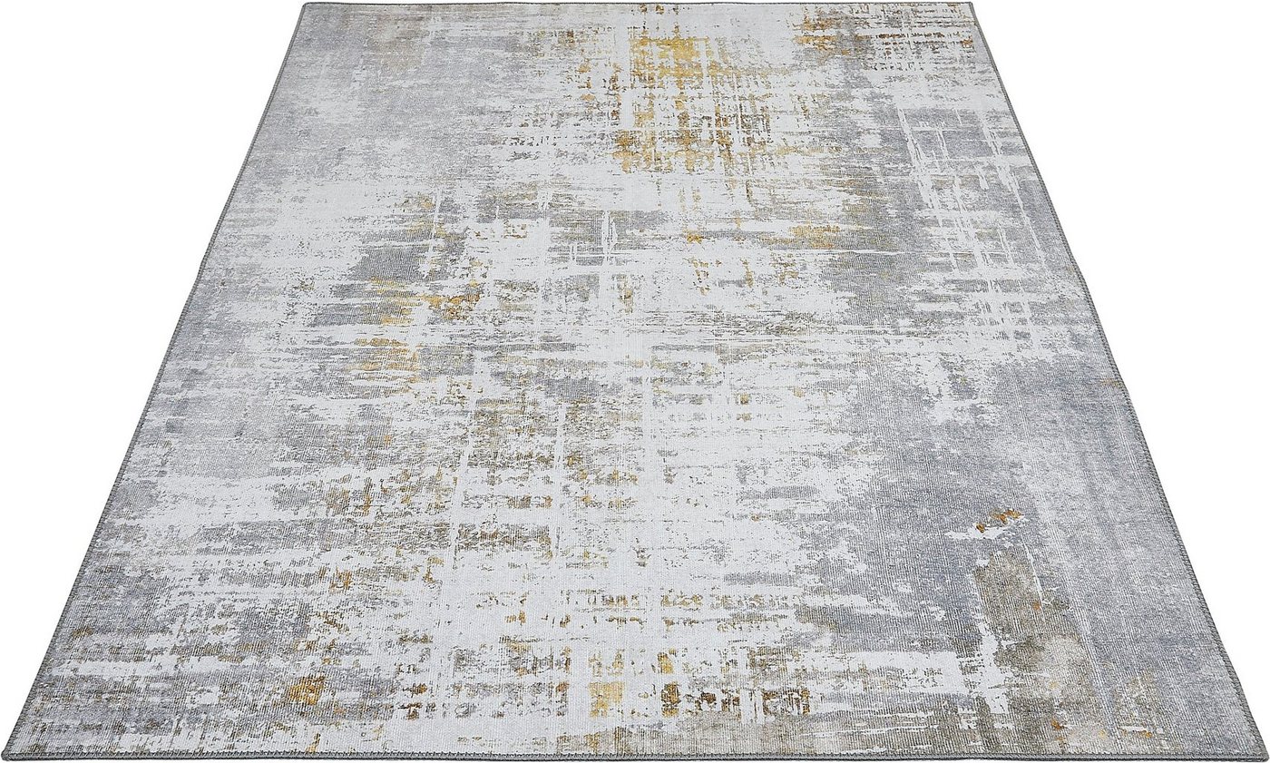 Teppich Punto 1, LUXOR living, rechteckig, Höhe: 5 mm, Kurzflor, bedruckt, modernes Design von LUXOR living