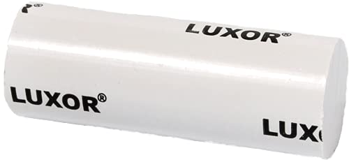 LUXOR Polierpaste, robust, Weiß – Feinpolitur für Stahl, Edelstahl, Silber, Platin, Lacke und Harze – Ø 30 x 80 mm von LUXOR