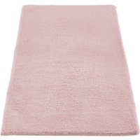 LUXORLIVING Teppich »Loano«, BxL: 60 x 120 cm, Polyester - rosa von LUXORLIVING