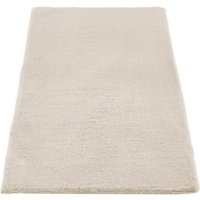 LUXORLIVING Teppich »Loano«, BxL: 60 x 120 cm, Polyester - beige von LUXORLIVING