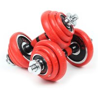 LUXTRI Hantelset 20 kg 2in1 Set Kurzhantel und Langhantel mit 12 Hantelscheiben, Langhantel mit Verlängerungsstange Hantelstangen Gewichte für LUXTRI Hantelset 20 kg 2in1 Set Kurzhantel und Langhantel mit 12 Hantelscheiben, Langhantel mit Verlängerungsstange Hantelstangen Gewichte für von LUXTRI