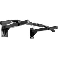 LUXTRI Klimmzugstange zur Wandmontage bis 200 kg, Klimmzug Stange aus Stahl mit gepolsterten Griffen, Fitness Zubehör Pull Up Bar für Training zu von LUXTRI