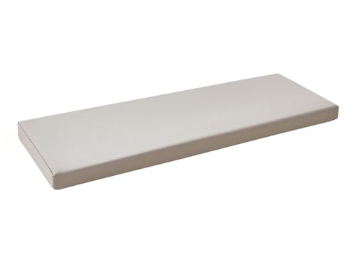 Benutzerdefinierte Bankkissen Bankauflage Outdoor Wasserfest Bankpolster Nach Maß Sitzkissen Sitzauflage Stuhlkissen Mit Rutschfeste Abnehmbare Sitzkissenhülle,für Fensterbank & Garten Bank,Dicke 4cm von LUXUCURE