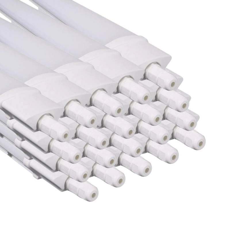 LUXULA 20er-Set LED Feuchtraumleuchte 120cm 36W LED Fest Eingebaut 4000K Neutralweiß IP65 Fast Connector von LUXULA