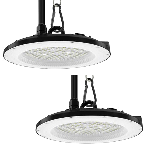 LUXULA 2er Pack LED Hallenleuchte Hallenstrahler UFO High-Bay 100W 10000lm 5000K Neutralweiß IP65 IK08 EPISTAR LEDs - Industriebeleuchtung Werkstatt Lager LUXULA 2er Pack LED Hallenleuchte Hallenstrahler UFO High-Bay 100W 10000lm 5000K Neutralweiß IP65 IK08 EPISTAR LEDs - Industriebeleuchtung Werkstatt Lager von LUXULA