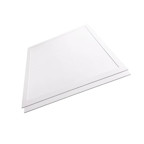 LUXULA 2er Pack LED-Panel 60x60cm Rasterleuchte, flache Deckenleuchte - 36W 3600lm 4000K Neutralweiß - inkl. Netzteile 230V - Einbauleuchte für Rasterdecke LUXULA 2er Pack LED-Panel 60x60cm Rasterleuchte, flache Deckenleuchte - 36W 3600lm 4000K Neutralweiß - inkl. Netzteile 230V - Einbauleuchte für Rasterdecke von LUXULA