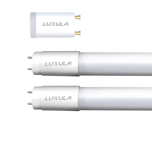 LUXULA 2er Pack LED Röhre 120cm - Kunststoff T8 G13-18W 2880lm - 6000K Kaltweiß - inkl. Starter-Brücke - Röhrenlampe Leuchstoffröhre Neonröhre LUXULA 2er Pack LED Röhre 120cm - Kunststoff T8 G13-18W 2880lm - 6000K Kaltweiß - inkl. Starter-Brücke - Röhrenlampe Leuchstoffröhre Neonröhre von LUXULA
