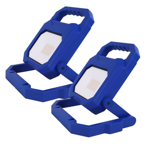 LUXULA 2er Set faltbarer LED Fluter mit Akku und USB Powerbank Funktion - Magnethalterung - dimmbar - 6W 800lm - 4000K Neutralweiß - IP54 - Baustrahler Arbeitsleuchte Campinglampe LUXULA 2er Set faltbarer LED Fluter mit Akku und USB Powerbank Funktion - Magnethalterung - dimmbar - 6W 800lm - 4000K Neutralweiß - IP54 - Baustrahler Arbeitsleuchte Campinglampe von LUXULA