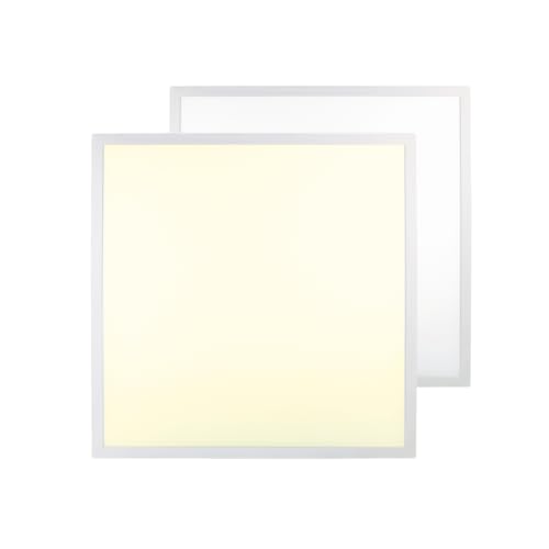 LUXULA 2x LED Panel 62x62cm Rasterleuchte - 36W 3600lm - 3000K Warmweiß - flimmerfrei - mit Netzteil 230V - LED Deckenleuchte für Rasterdecke - Einlegeleuchte Büroleuchte Gewerbe LUXULA 2x LED Panel 62x62cm Rasterleuchte - 36W 3600lm - 3000K Warmweiß - flimmerfrei - mit Netzteil 230V - LED Deckenleuchte für Rasterdecke - Einlegeleuchte Büroleuchte Gewerbe von LUXULA