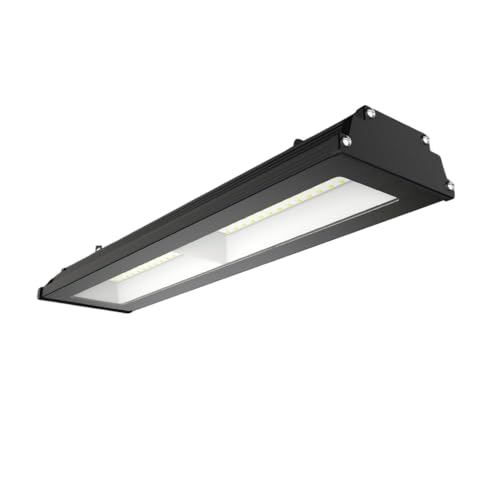LUXULA Basic LED Hallenstrahler 100W 2 Stück 4000K Neutralweiß 10000lm IP65 IK06 - Industrie Deckenleuchte - Linear High Bay Hallenleuchte, Werkstattlampe, Garagenleuchte, Hallenbeleuchtung, Lager LUXULA Basic LED Hallenstrahler 100W 2 Stück 4000K Neutralweiß 10000lm IP65 IK06 - Industrie Deckenleuchte - Linear High Bay Hallenleuchte, Werkstattlampe, Garagenleuchte, Hallenbeleuchtung, Lager von LUXULA