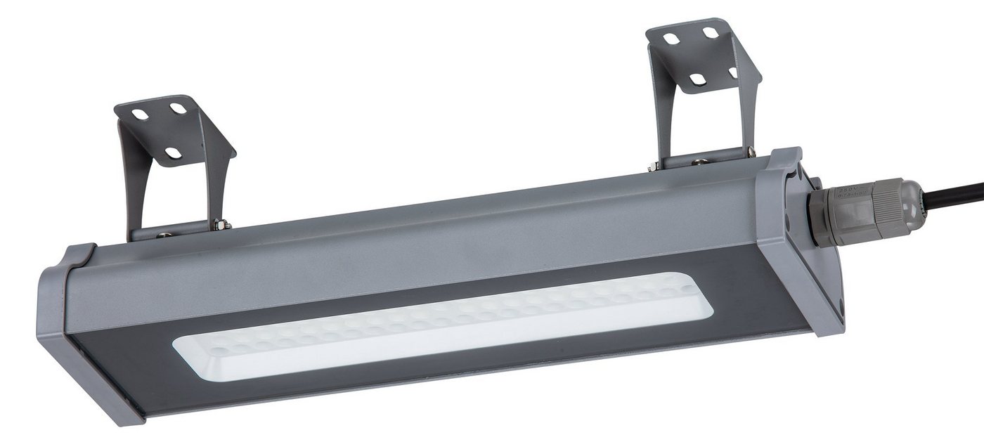 LUXULA Deckenleuchte LED Hallenleuchte Werkstattleuchte, LED fest integriert, Neutralweiß (5000K), IP65, TÜV-geprüft von LUXULA