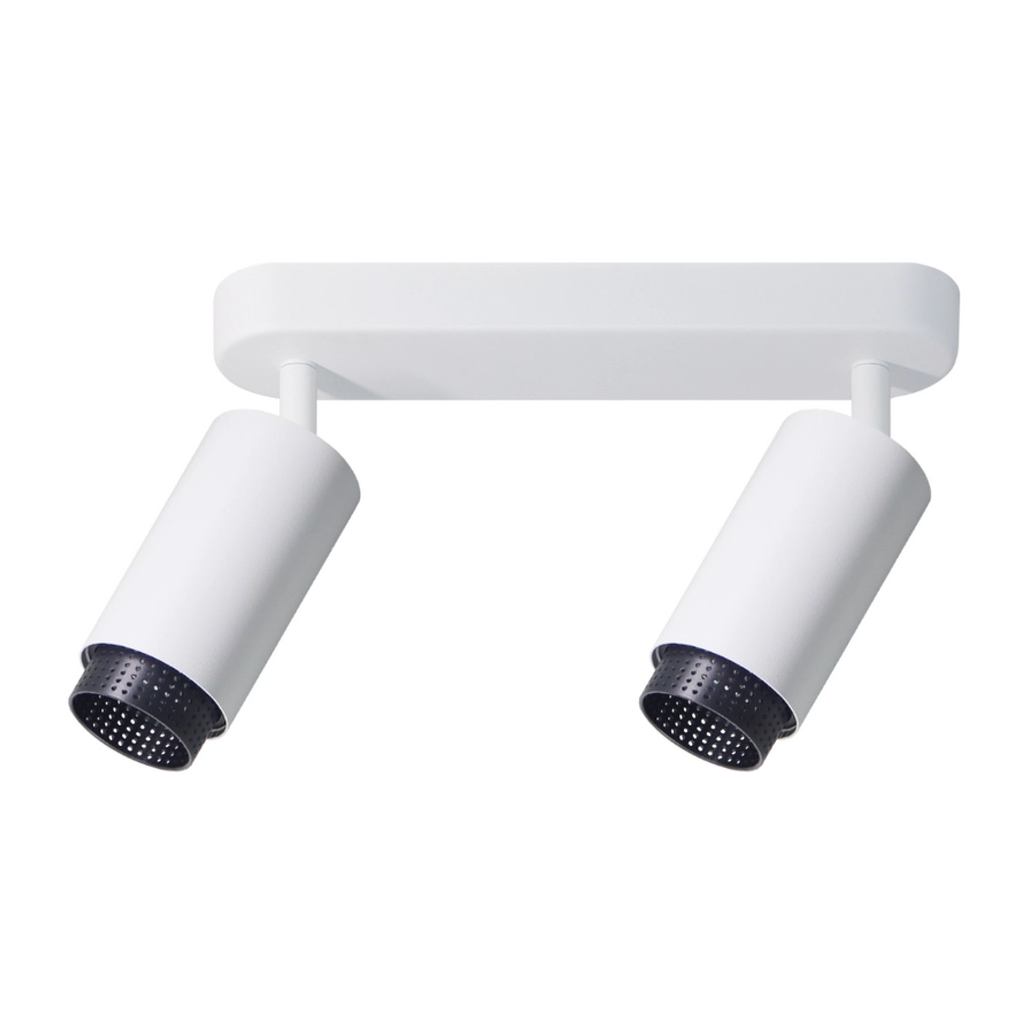 LUXULA LED Aufbauspot 2-Flammig GU10 Schwenkbar Design Deckenspot Deckenstrahler Akzentbeleuchtung Kontrast-Innenring Weiß Schwarz LUXULA LED Aufbauspot 2-Flammig GU10 Schwenkbar Design Deckenspot Deckenstrahler Akzentbeleuchtung Kontrast-Innenring Weiß Schwarz von LUXULA