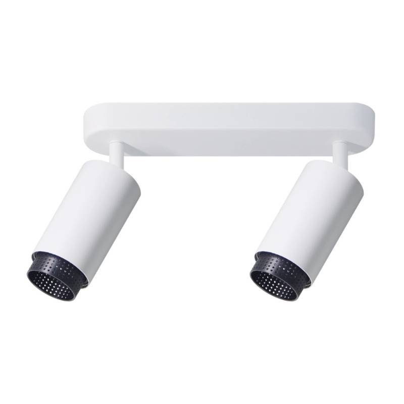 LUXULA LED Aufbauspot 2-Flammig GU10 Schwenkbar Design Deckenspot Deckenstrahler Akzentbeleuchtung Kontrast-Innenring Weiß Schwarz LUXULA LED Aufbauspot 2-Flammig GU10 Schwenkbar Design Deckenspot Deckenstrahler Akzentbeleuchtung Kontrast-Innenring Weiß Schwarz von LUXULA