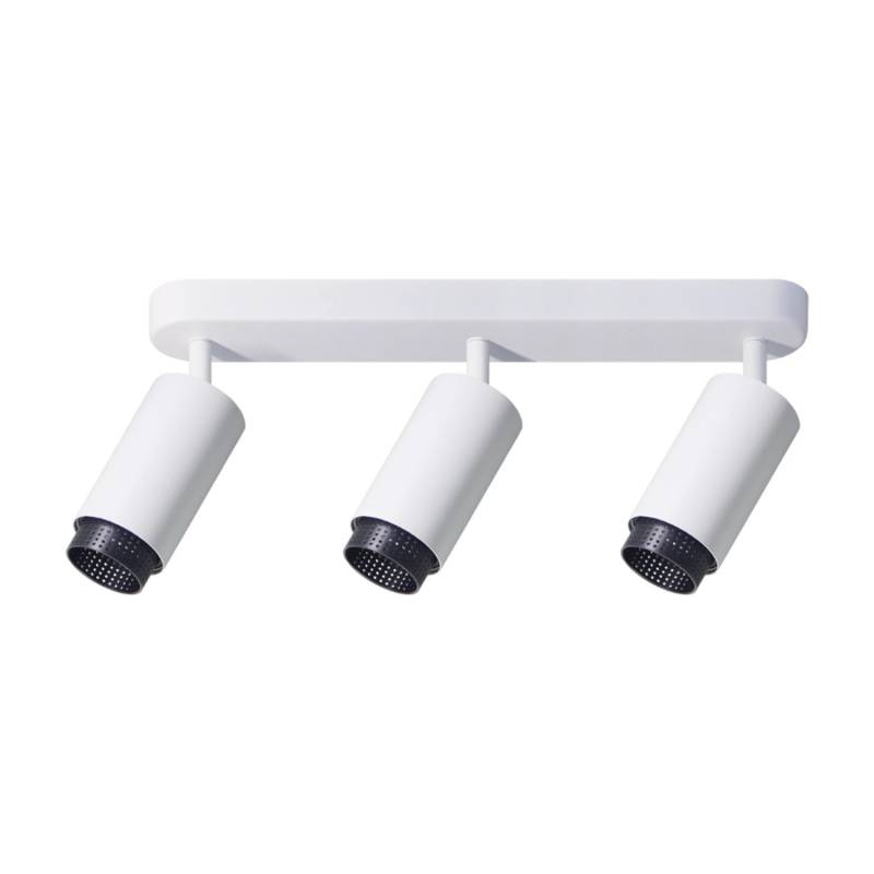 LUXULA LED Aufbauspot 3-Flammig GU10 Schwenkbar Design Deckenspot Deckenstrahler Akzentbeleuchtung Kontrast-Innenring Weiß Schwarz LUXULA LED Aufbauspot 3-Flammig GU10 Schwenkbar Design Deckenspot Deckenstrahler Akzentbeleuchtung Kontrast-Innenring Weiß Schwarz von LUXULA