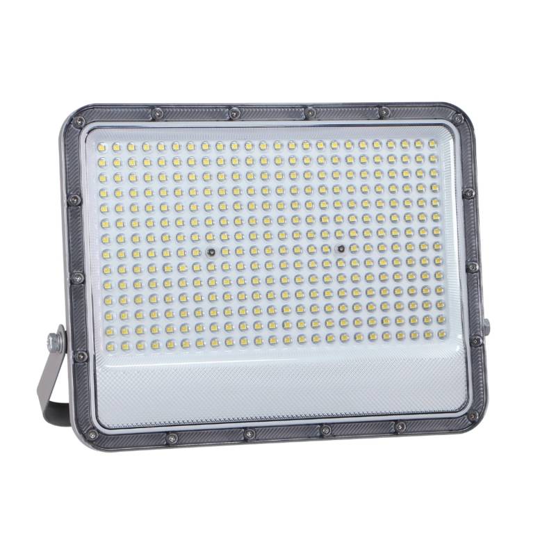 LUXULA LED Außenstrahler Flutlichtstrahler mit 200 W 4000 K Neutralweiß 26000 lm in Grau IP65 von LUXULA