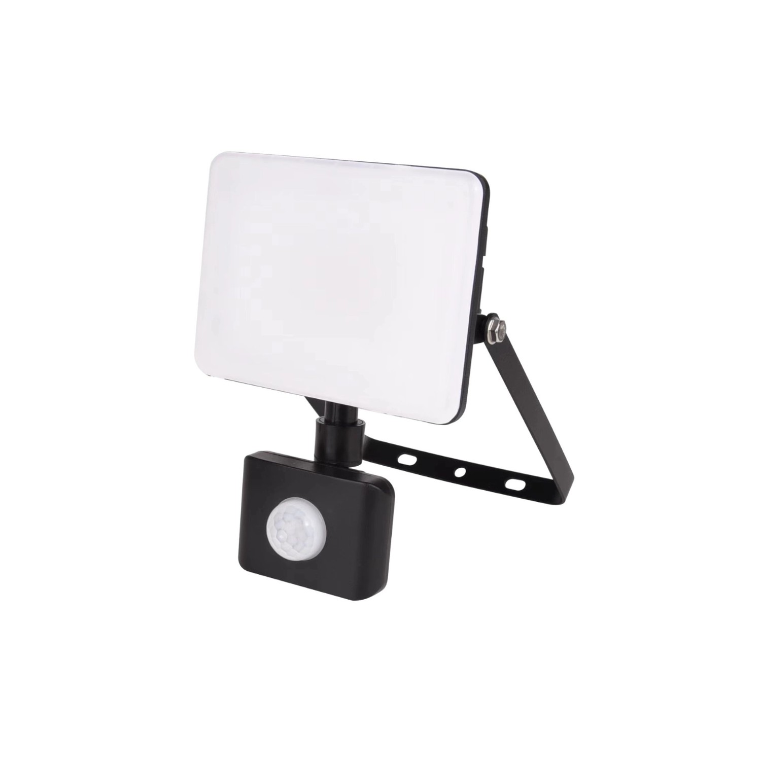 LUXULA LED-Außenstrahler mit Schnellverbinder und Bewegungsmelder Flutlichtstrahler mit 30 W 4000K Neutralweiß IP44 und 3000lm LUXULA LED-Außenstrahler mit Schnellverbinder und Bewegungsmelder Flutlichtstrahler mit 30 W 4000K Neutralweiß IP44 und 3000lm von LUXULA