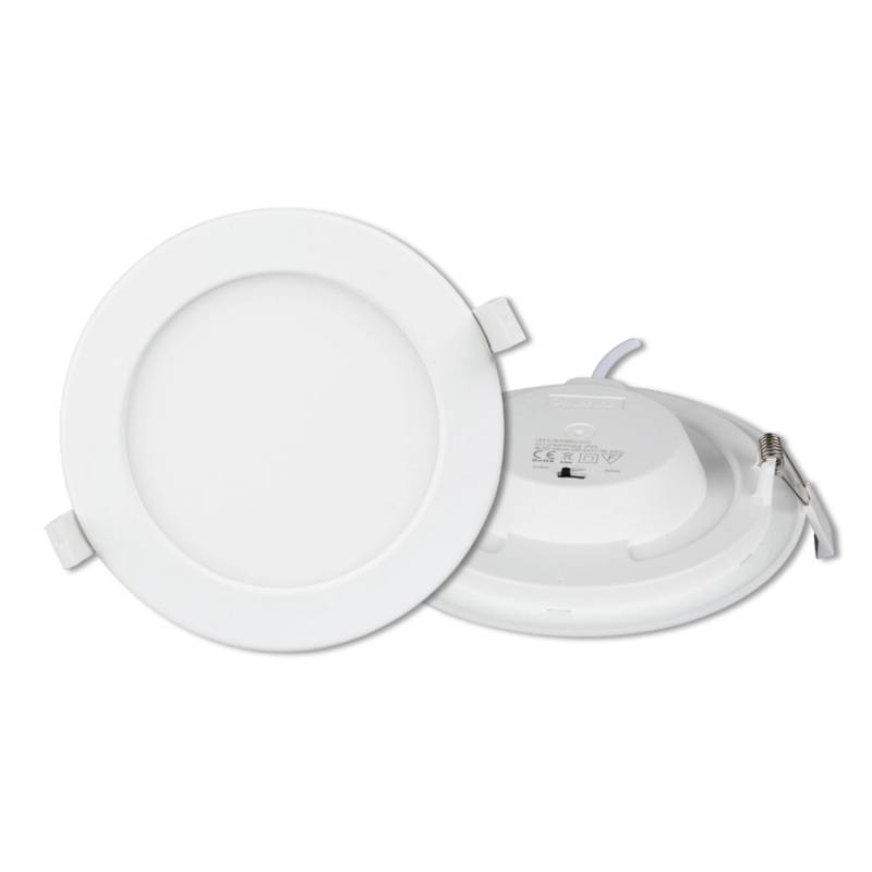LUXULA LED Downlight CCT Einstellbare Einbauleuchte 18W 1880lm 3000K 4000K 6000K Rund Einbauspot Weiß von LUXULA
