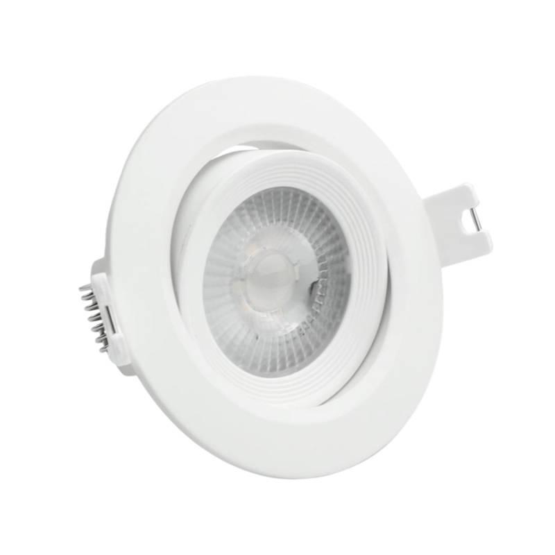 LUXULA LED Downlight Einbauleuchte Einbauspot Schwenkbar CCT 7W 718lm IP44 Weiß von LUXULA