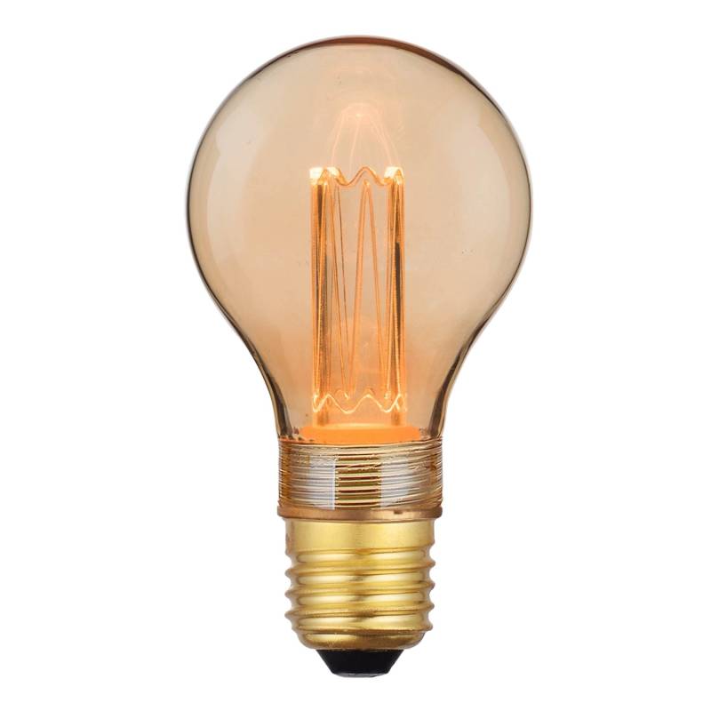 LUXULA LED Filament Leuchtmittel Bulb E27 Dimmbar Warmweiß Bernstein Glas Vintage Optik LUXULA LED Filament Leuchtmittel Bulb E27 Dimmbar Warmweiß Bernstein Glas Vintage Optik von LUXULA