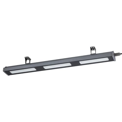 LUXULA LED Hallenstrahler 150W 2 Stück 5000K Neutralweiß 18700lm - Industrie Hallenleuchte für Werkstatt Lager Garage - 120lm/W IP65 IK06 - High Bay Industrielampe Hallenbeleuchtung Deckenleuchte von LUXULA