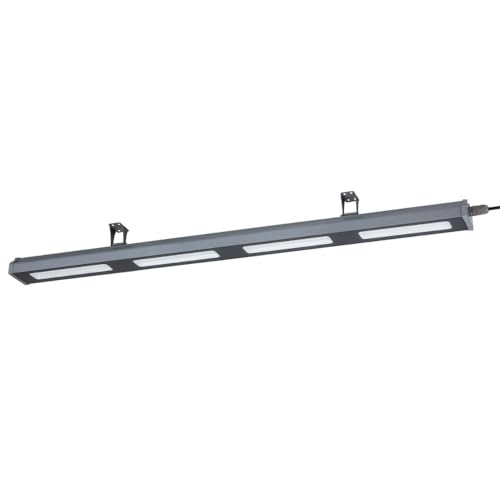 LUXULA LED Hallenstrahler 200W 2 Stück 5000K Neutralweiß 25000lm - Industrie Hallenleuchte für Werkstatt Lager Garage - 120lm/W IP65 IK06 - High Bay Industrielampe Hallenbeleuchtung Deckenleuchte von LUXULA